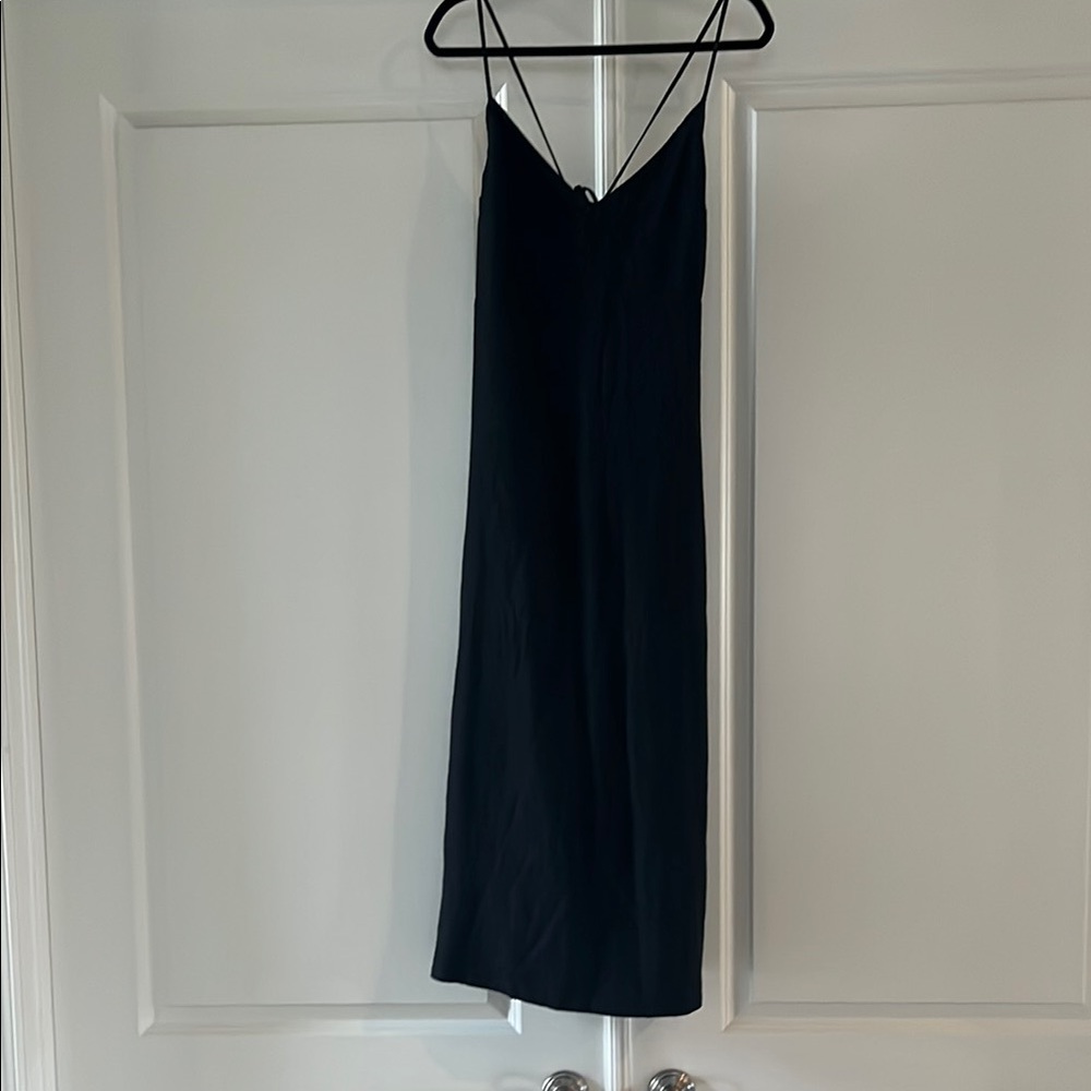 Elegant Black Slip Dress
